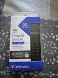 Pendrive Verbatim Keypad secure 32GB USB-C