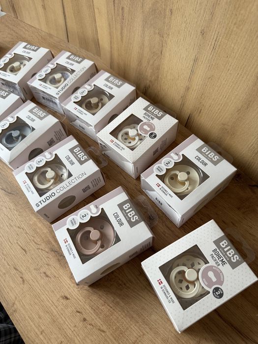 Комплект пустушок bibs,оригінал (нова колекція moonin)