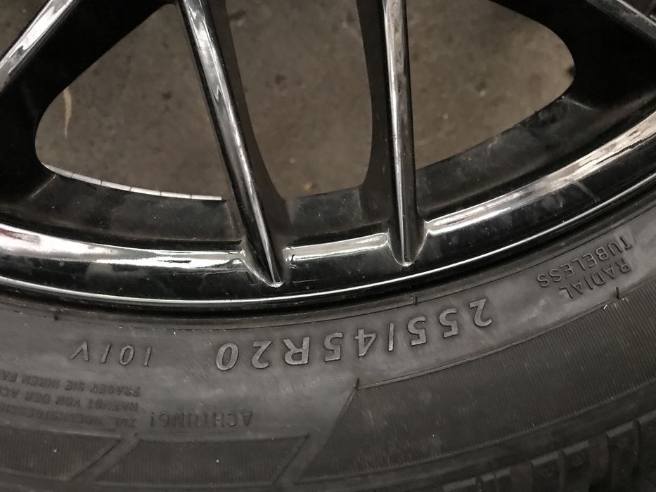 Jantes 20” 5x120 bmw com pneus 255/45