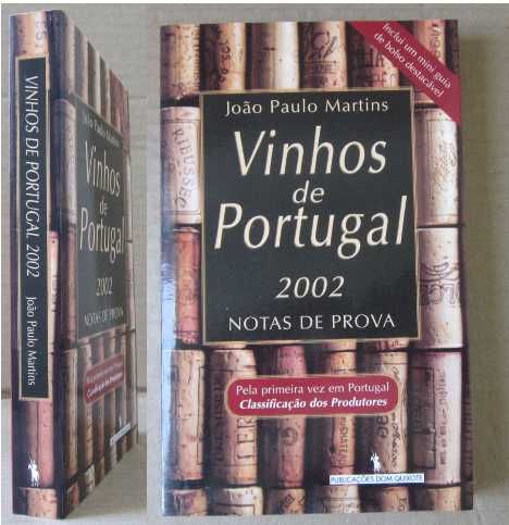 João Paulo Martins - VINHOS DE PORTUGAL. Notas de prova