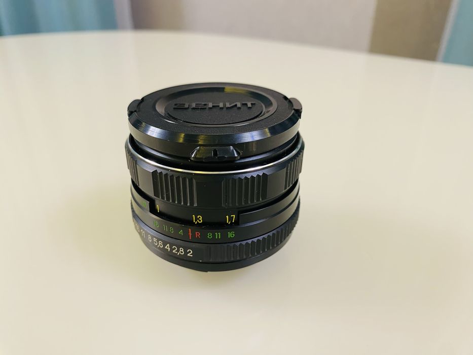Obiektyw Helios 44M-6 z adapterem Nikon