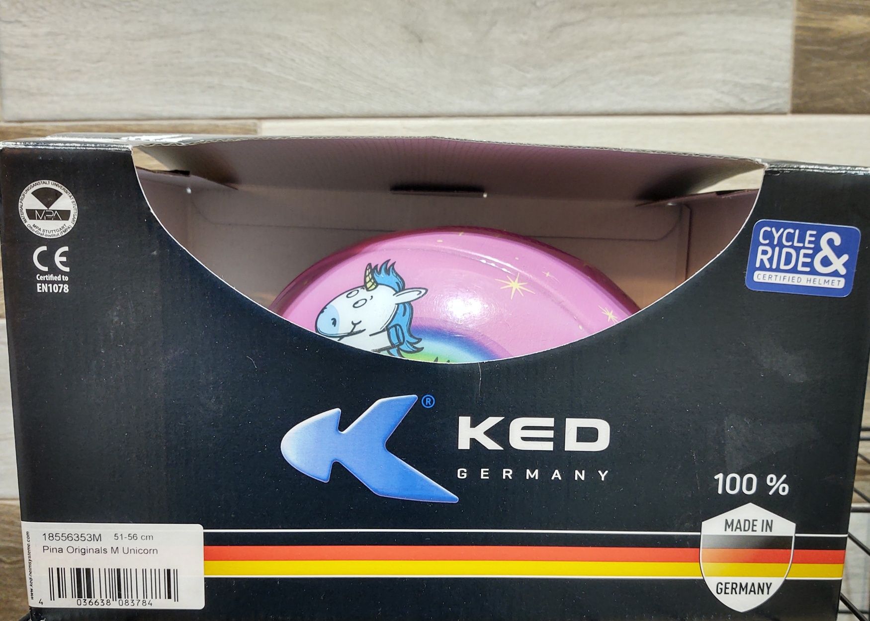 Kask jeździecki KED UNICORN M  51-56 cm