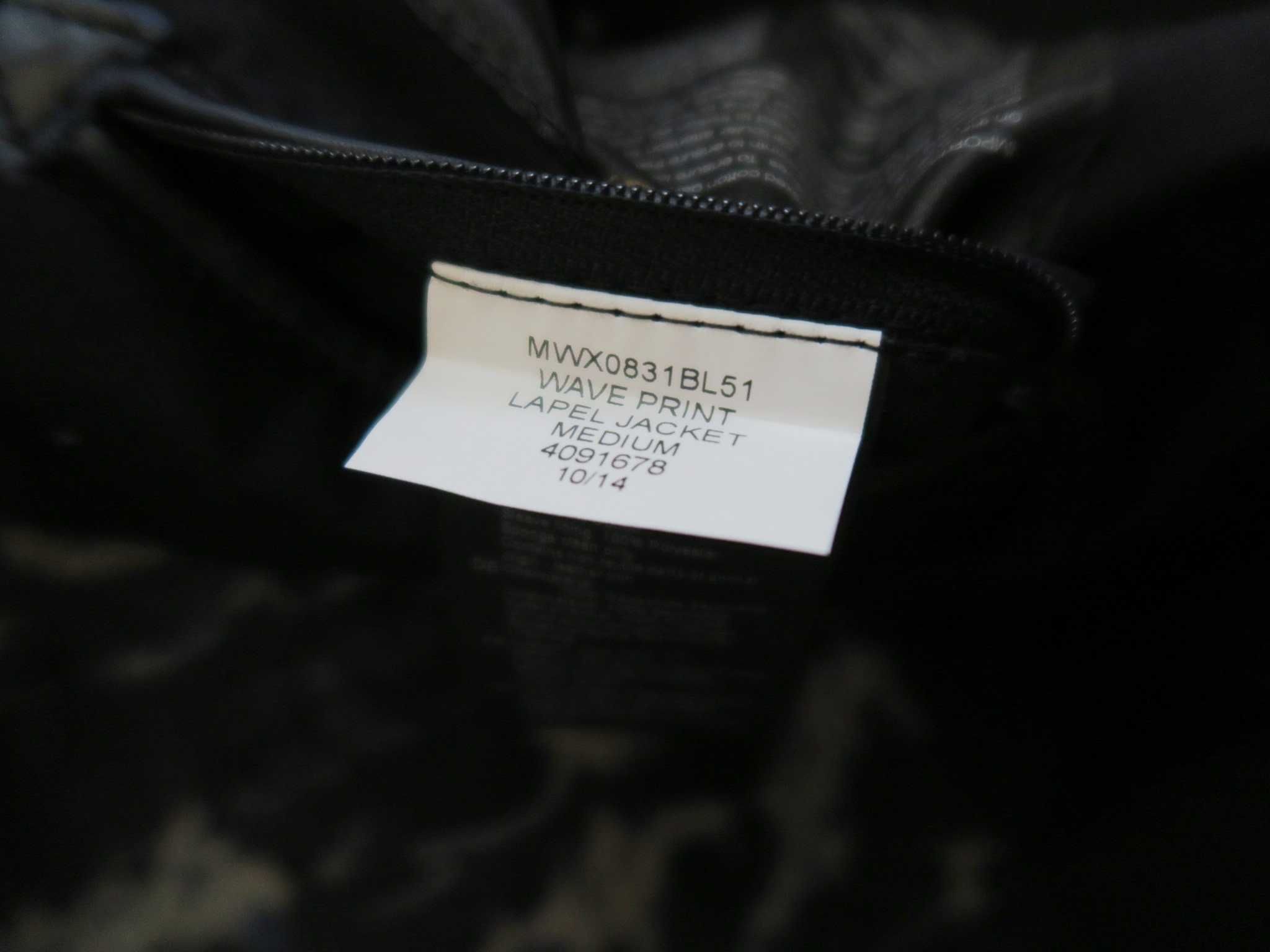Barbour kurtka woskowana vintage overprinted rare streetwear M
