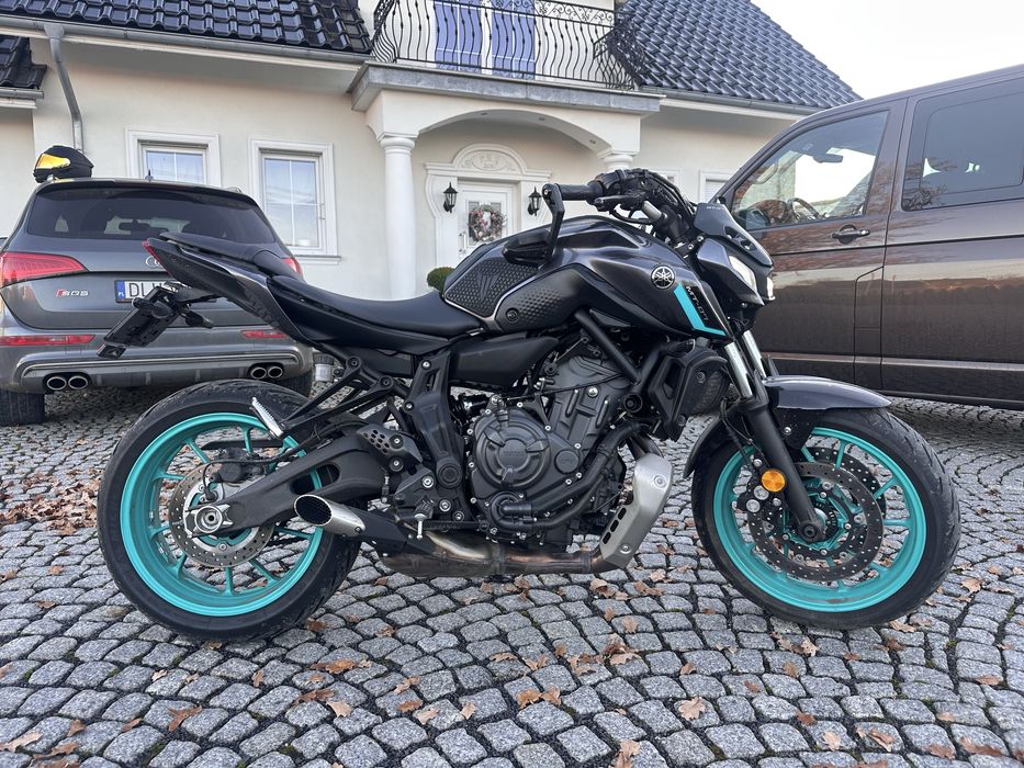 Yamaha MT 07, 2024 rok, pełna moc