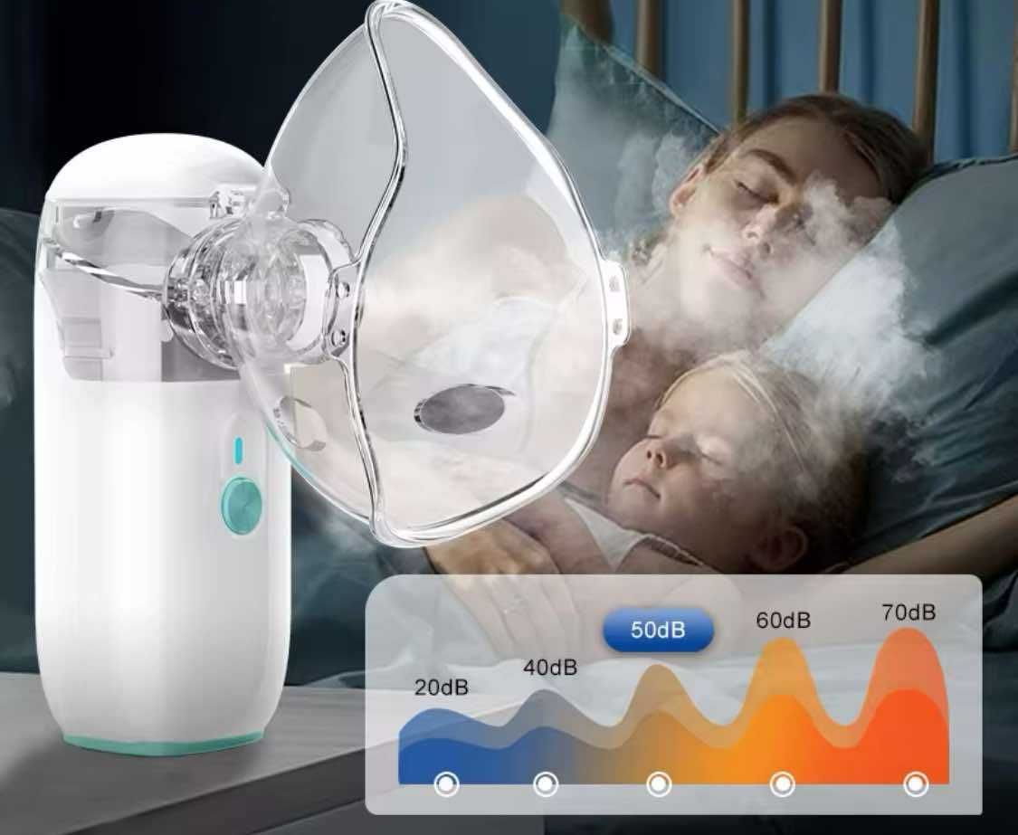 INHALATOR NEBULIZATOR przenośny leczenie astmy i alergii bezprzewodowy