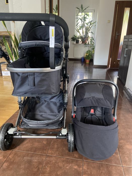 Wózek dziecięcy Belecoo X1 Baby Stroller 3w1Czarny