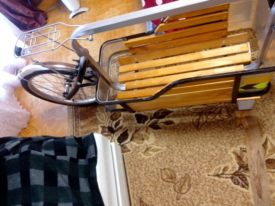 Прицеп для велосипеда.