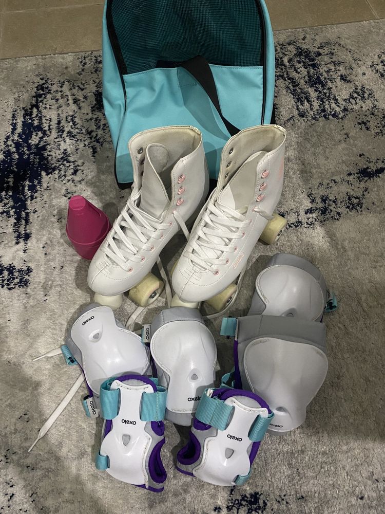 Patins 4 rodas Decathlon Novo Preço