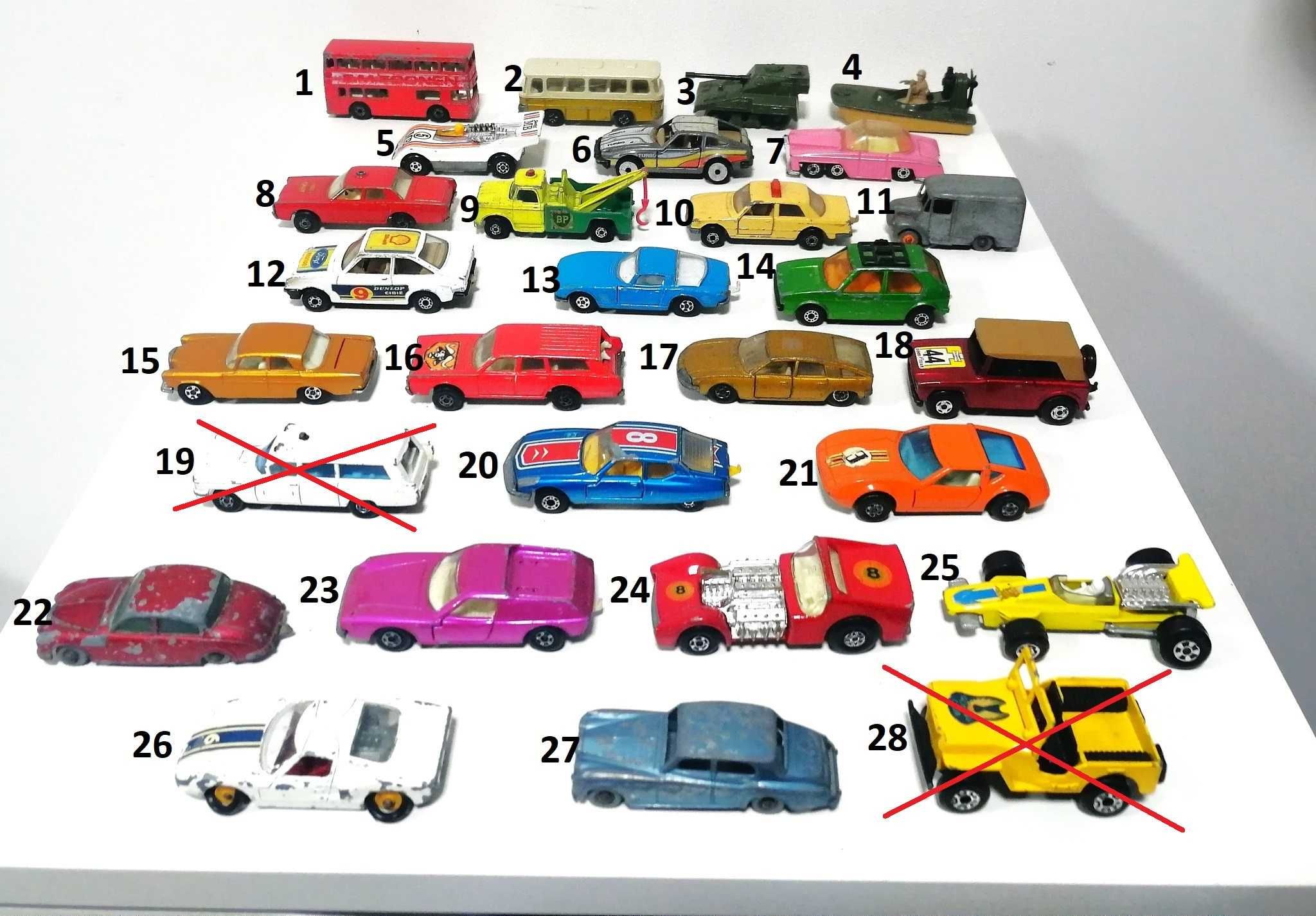 Matchbox vários modelos