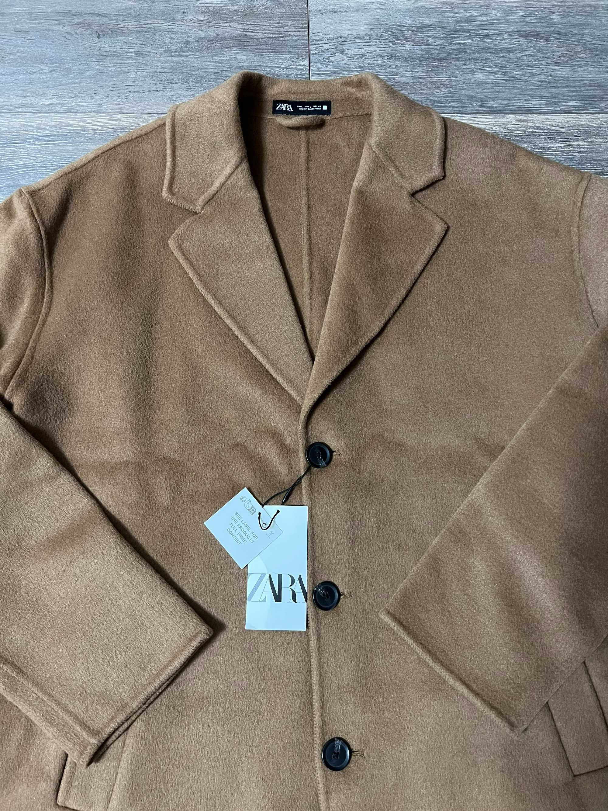 Чоловіче пальто Zara р. XL