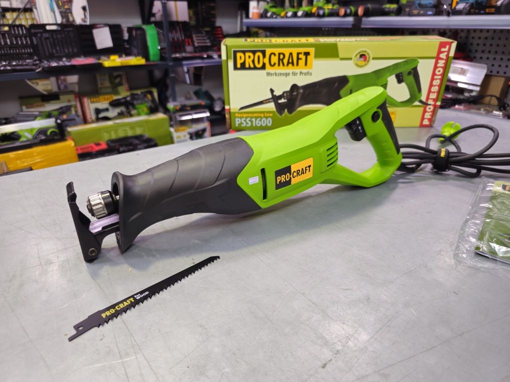 Сабельная пила ProCraft PSS1600 Пропил 105мм Гарантия 36мес
