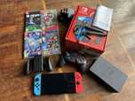 Nintendo SWITCH Oled, gry i dodattki