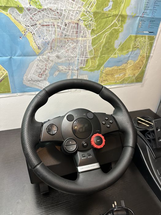 Ігровий руль Logitech Driving Force GT — чудовий стан!