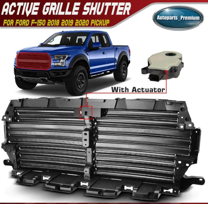 Ford f150 rok 2018-20 wlot na chłodnice roleta nowa USA