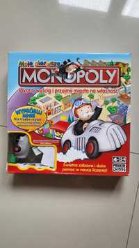 Gra Monopoly 4+ z autem