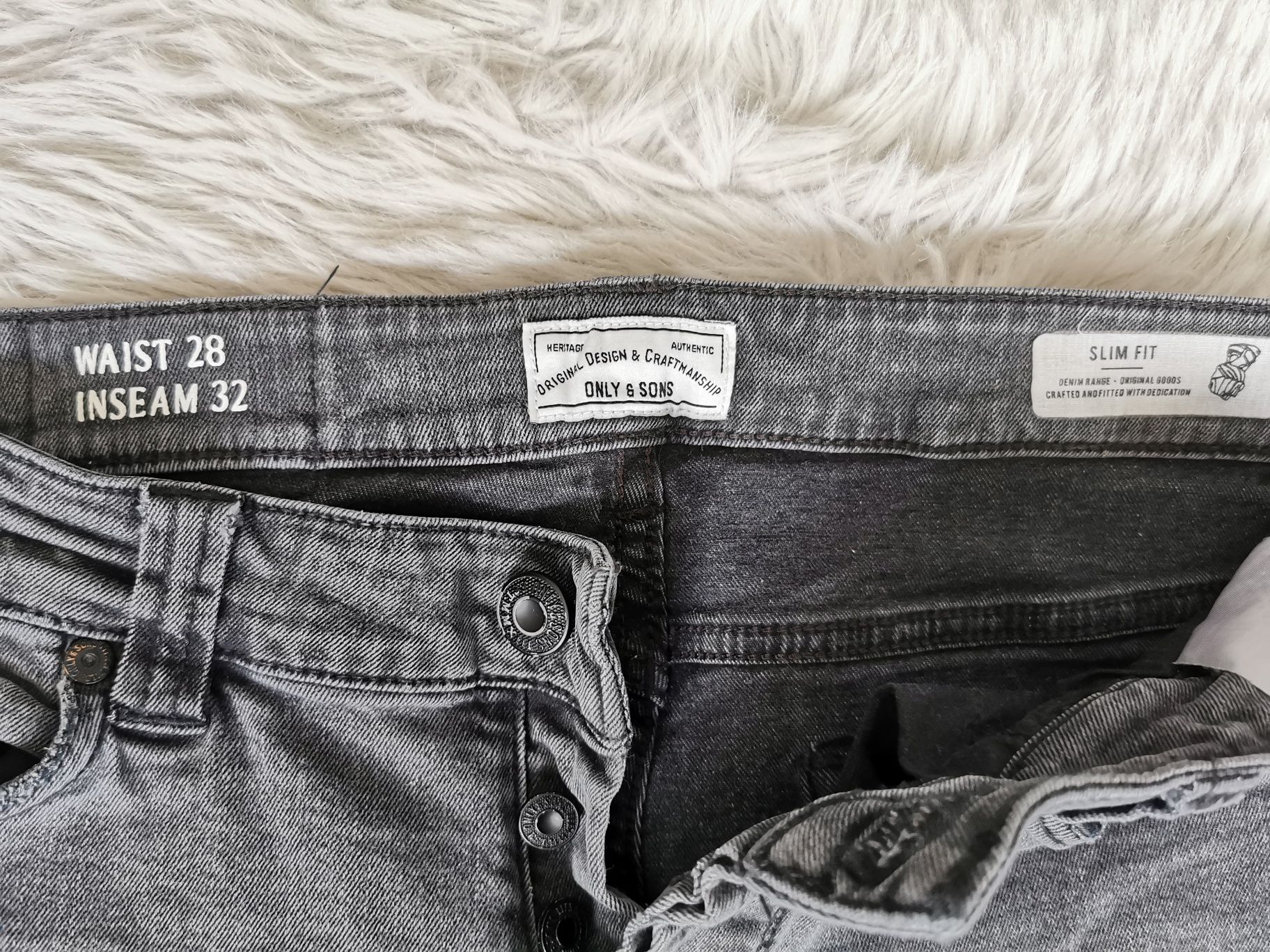Spodnie męskie slim fit