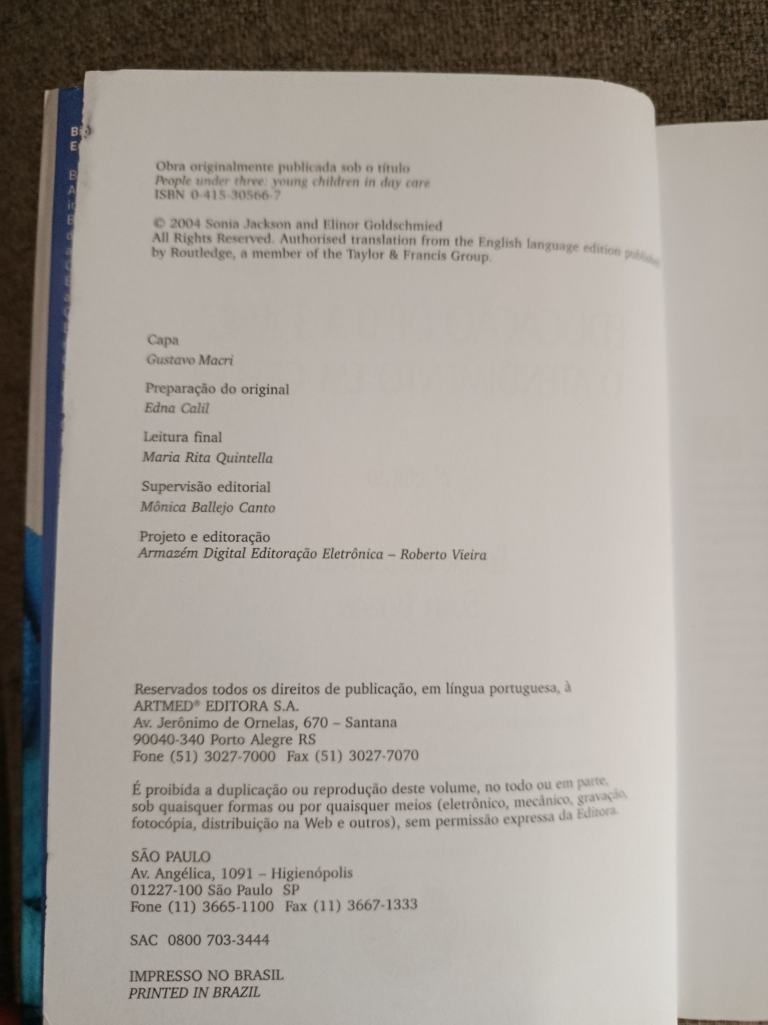 Educação de 0 a 3 Anos - O Atendimento em Creche