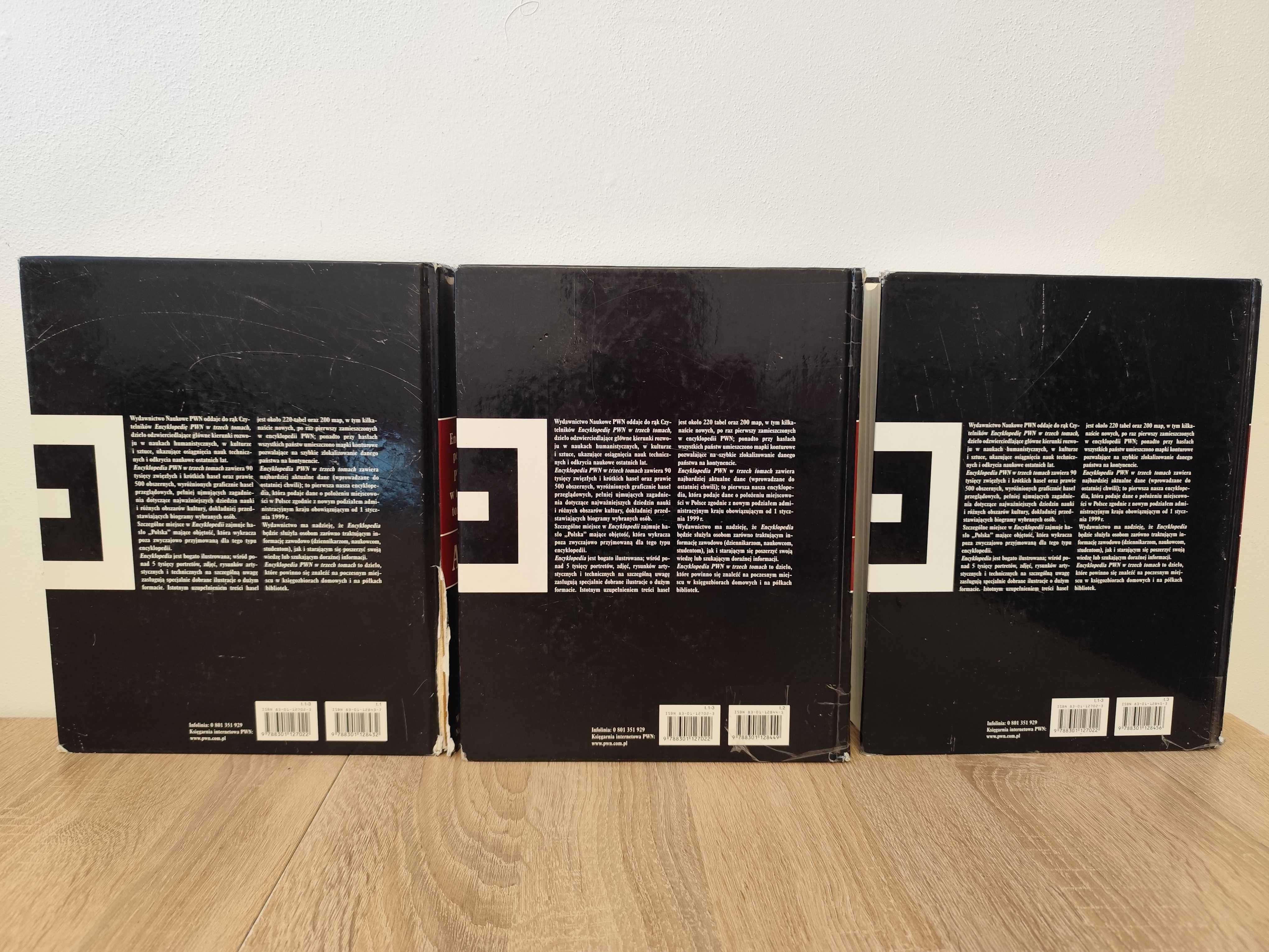 Encyklopedia PWN w trzech tomach - Wydawnictwo Naukowe PWN