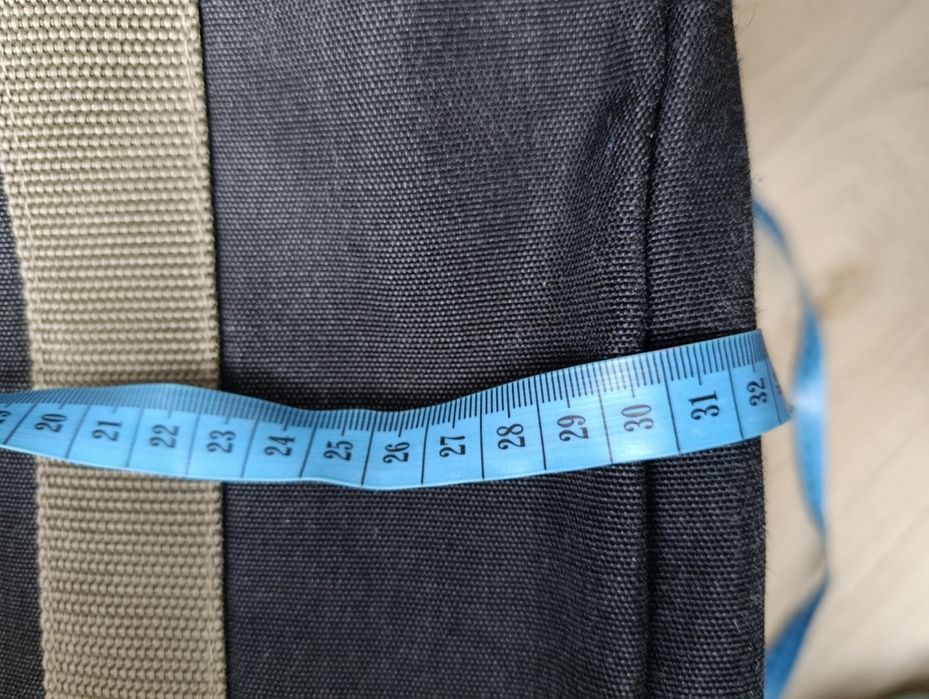 Samsonite torba podróżna weekendowa czarna popielata średniej wielkośc