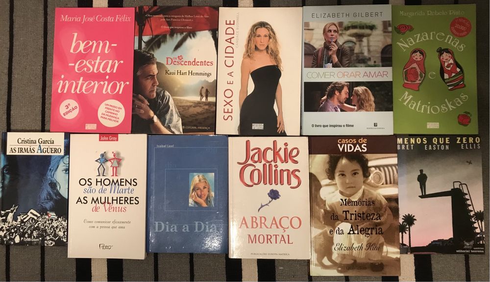 Livros Best Sellers 2€ cada
