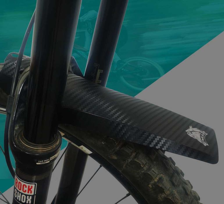 Błotnik rowerowy uniwersalny 20-29 opona army