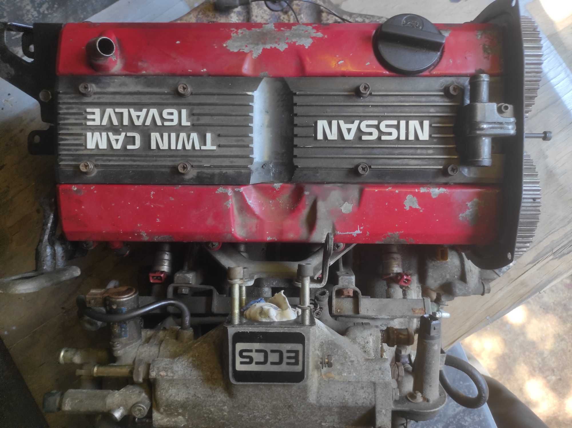Головка БЦ на Nissan Sunny II N13 16v  двиг.СA18D 125p.s. 86-91p.в.