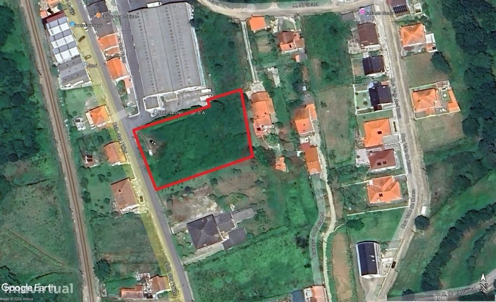 Terreno para construção com 2.240 m² em Seixas, Caminha
