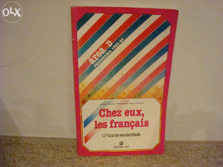 Livros de Francês: Bon courage, Chez eux, Parler Rire et chanter