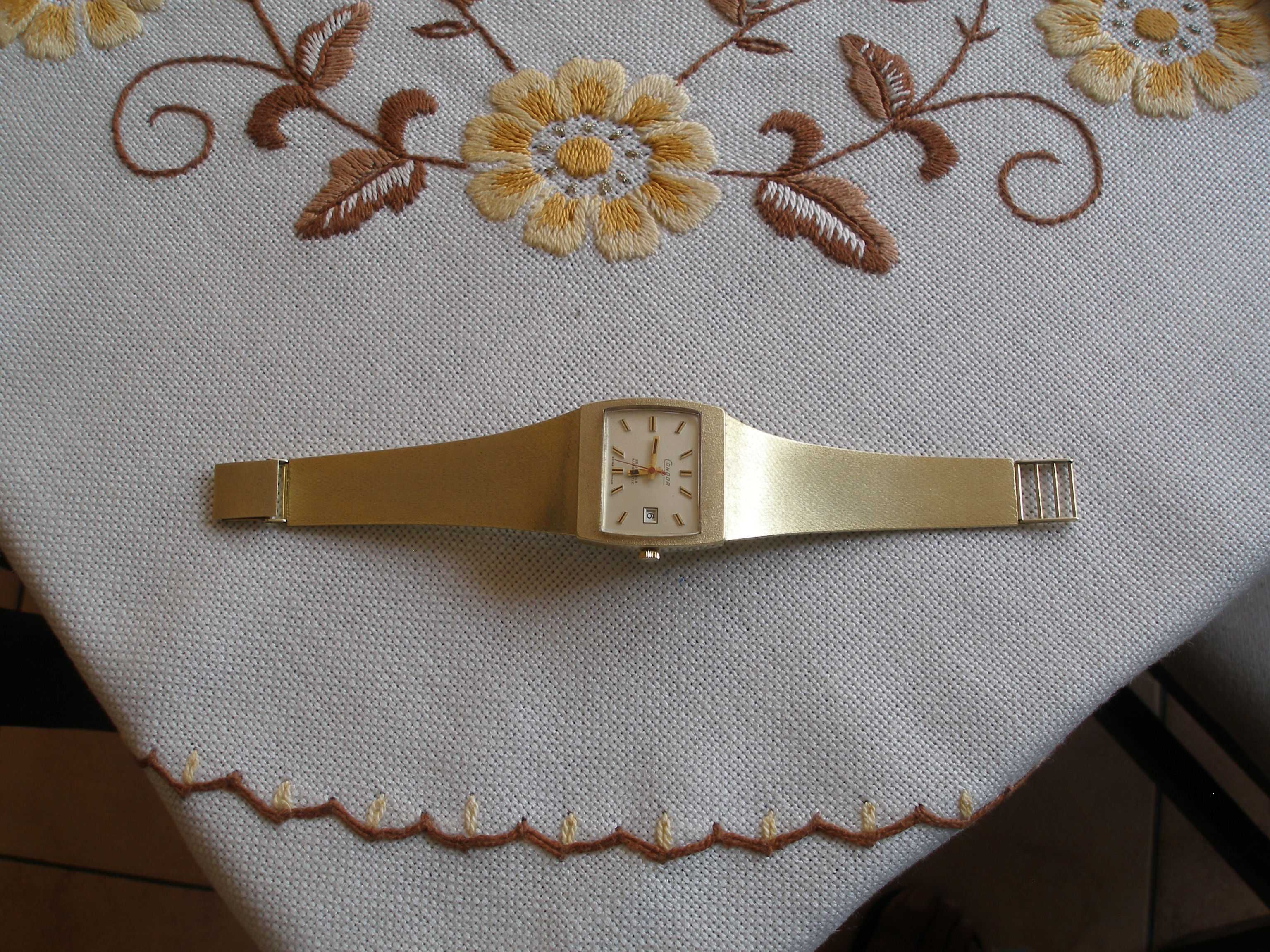 złoty zegarek condor swiss made 92 g. 585