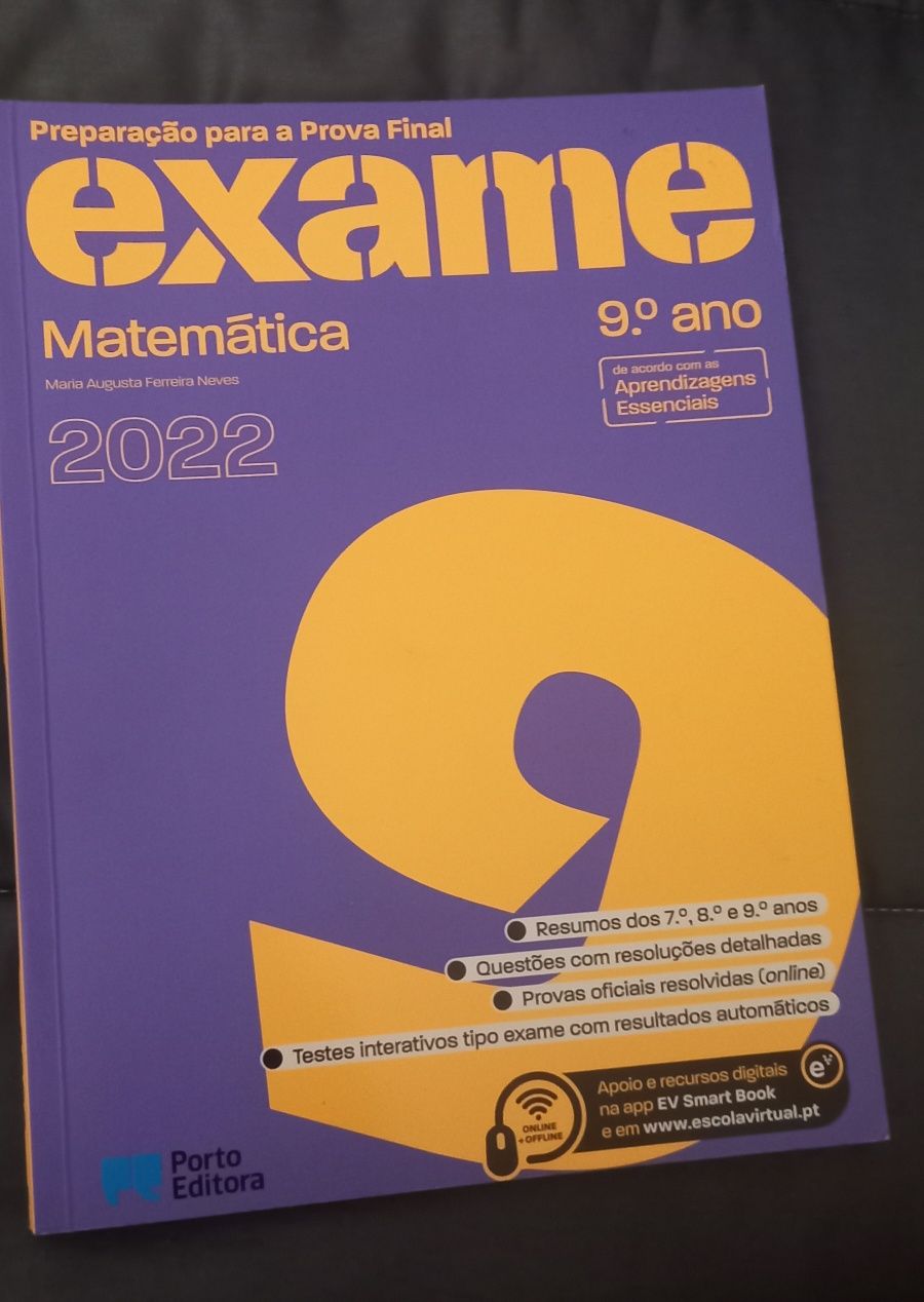 Exame Matemática 9ano