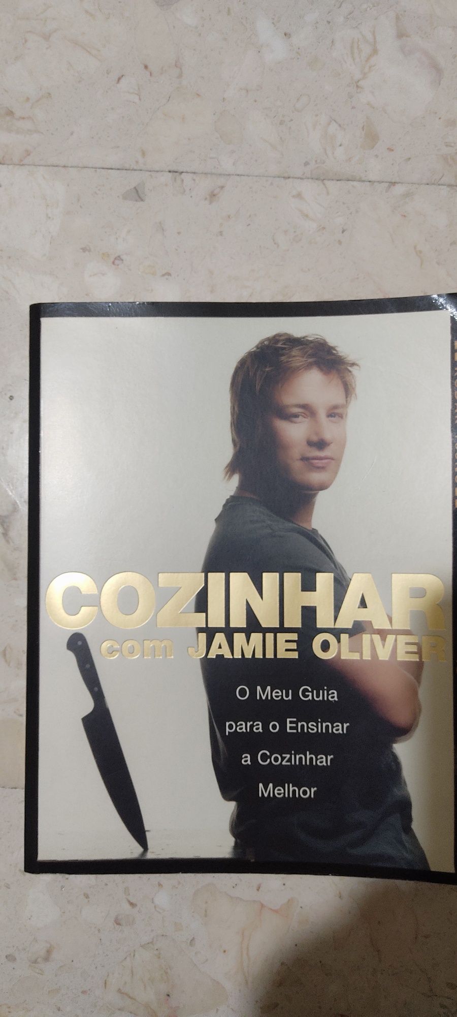 Livro Cozinhar com Jamie Oliver- Guia para cozinhar