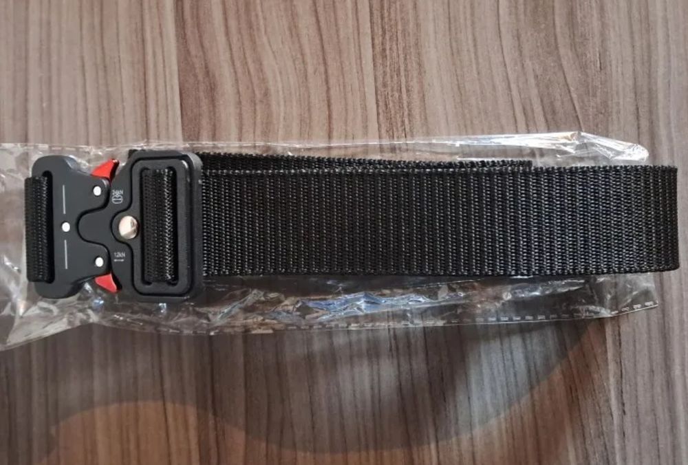 Ремінь тактичний чорний