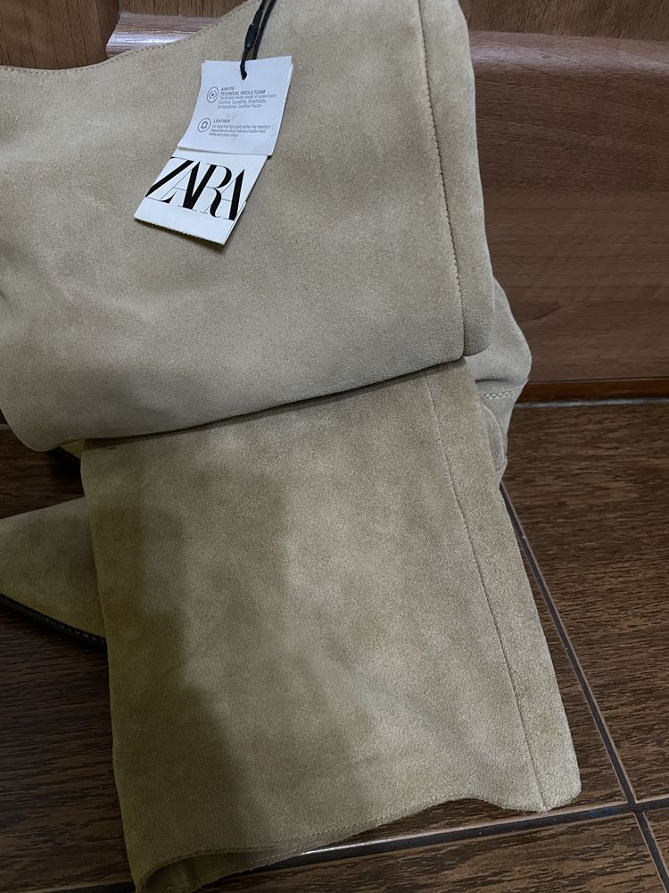 Сапоги чоботи Zara