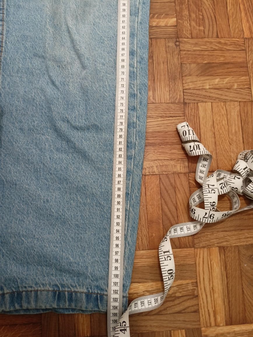 Spodnie dżinsowe oversize mom jeans M
