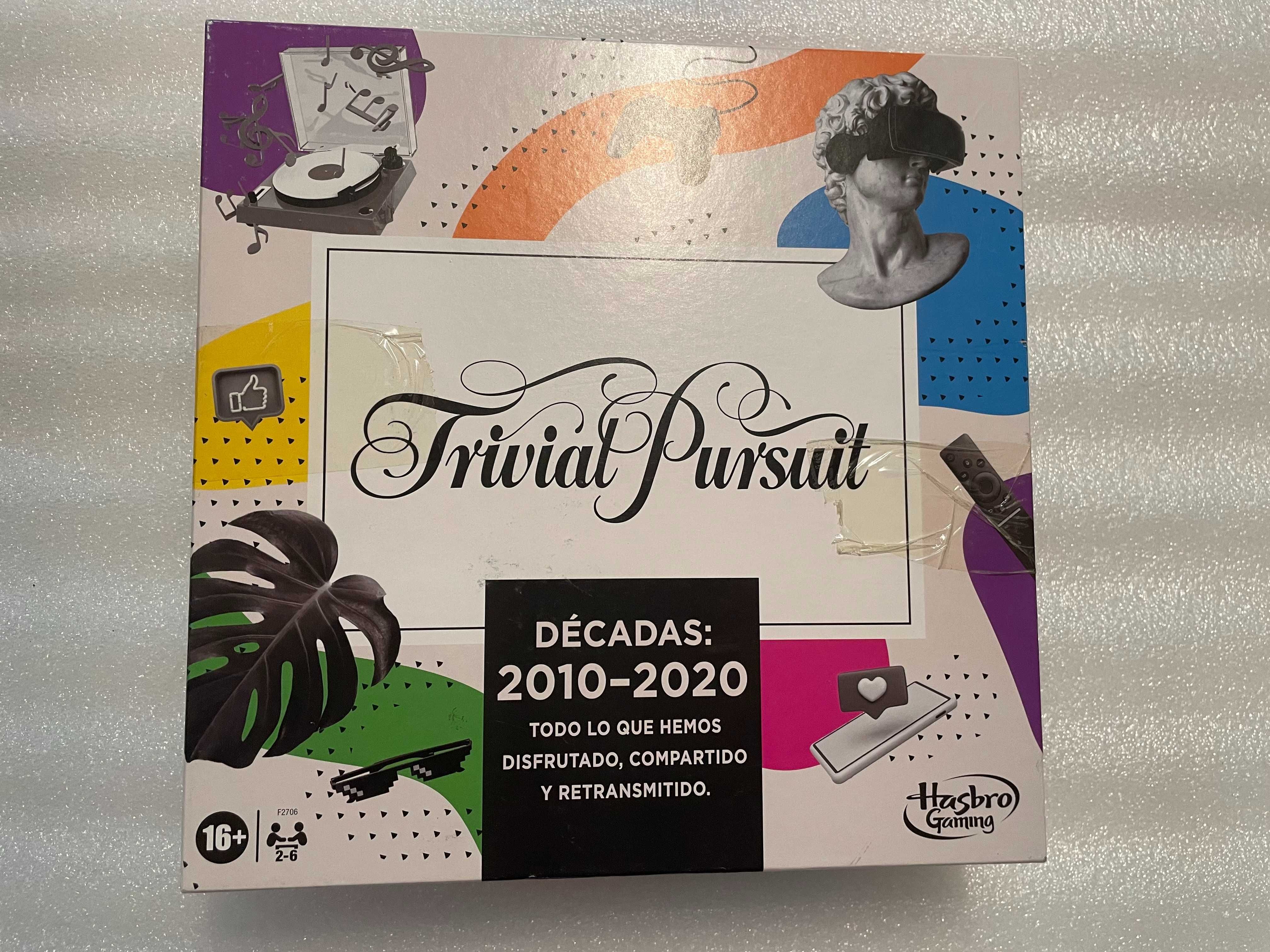 Gra Trivial Pursuit z dziesięciolecia 2010–2020 – j. hiszpański