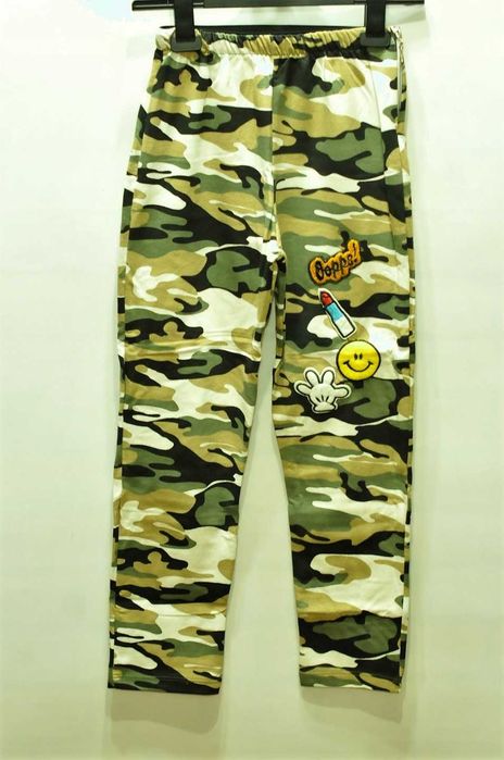 Wyprzedaż 4 szt Spodnie getry dziewczęce