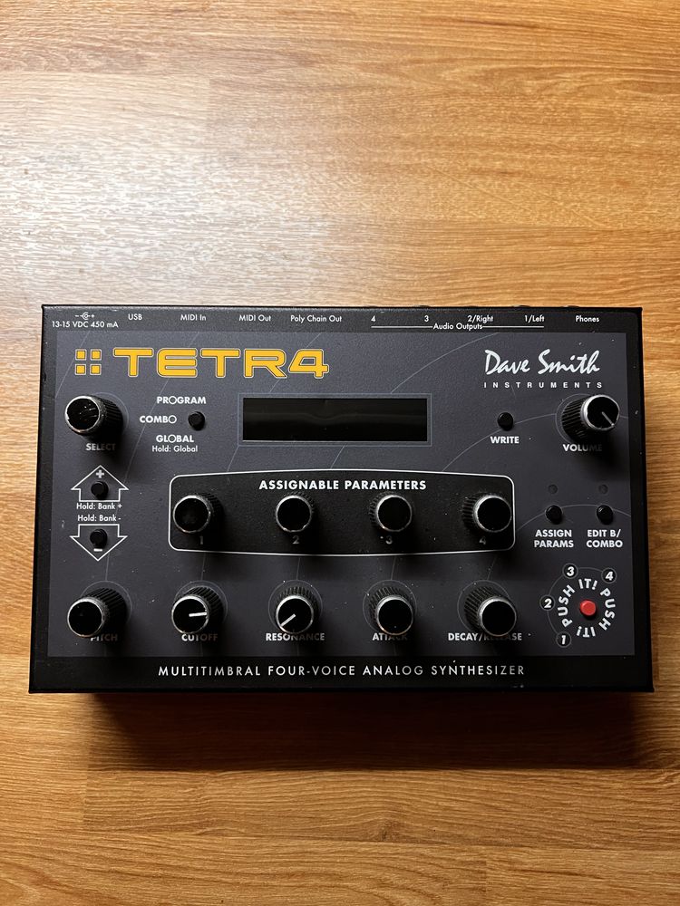 Syntezator Dave Smith Instrument Tetra + Edytor Vst