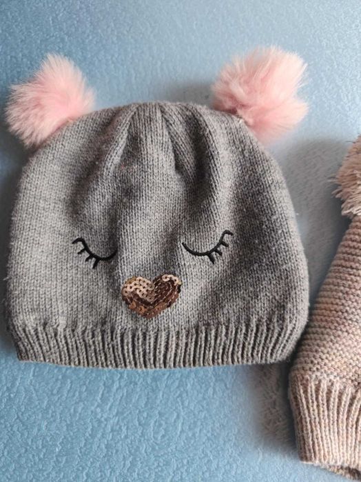 gorro de malha para criança