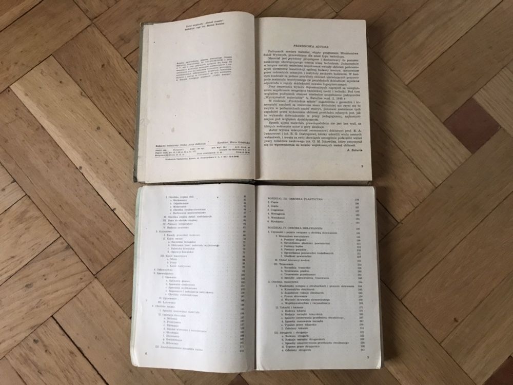 PRL książki techniczne Stalinogród
