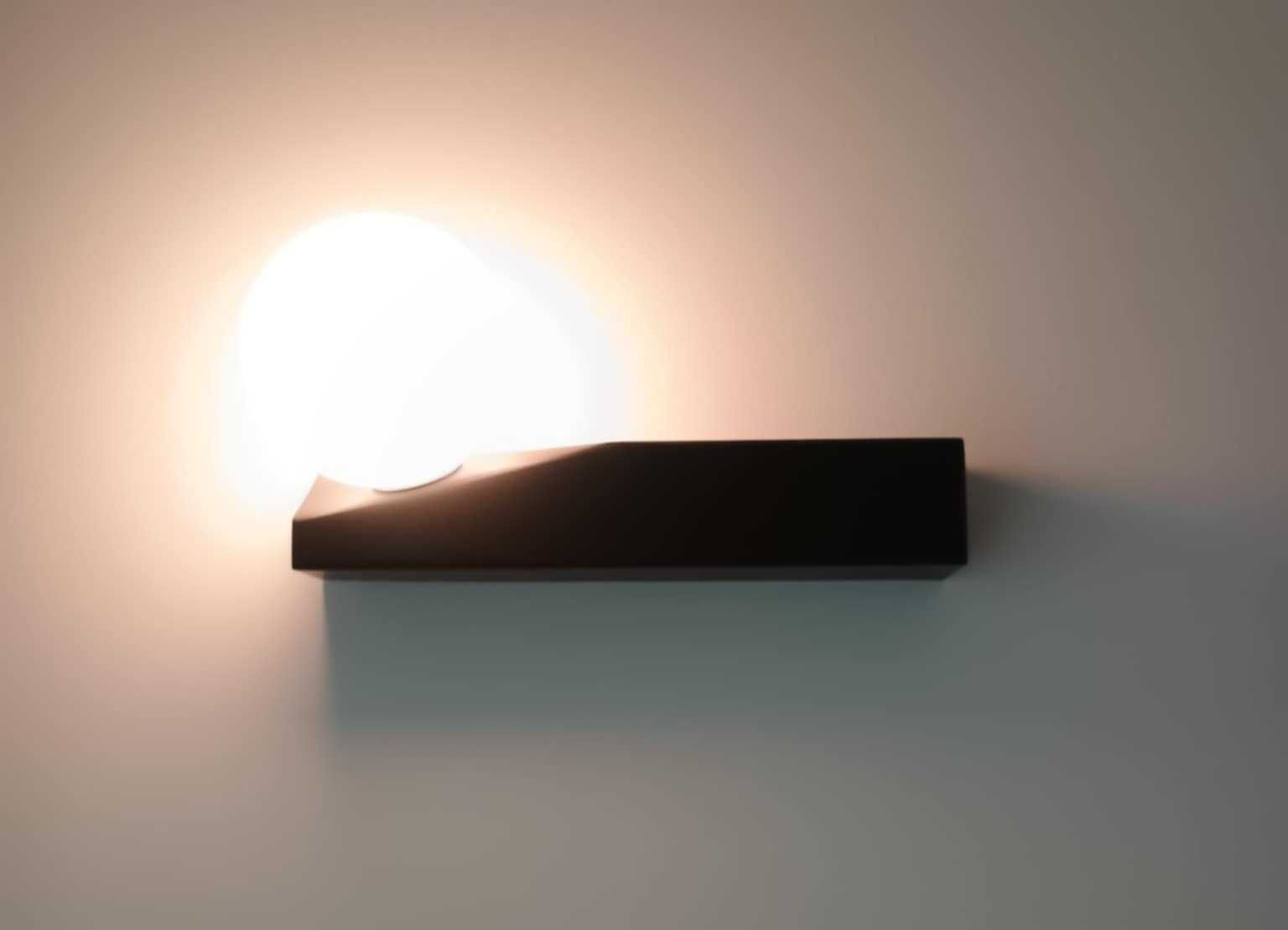 Kinkiet, lampa ścienna Cleoni kvarc 30cm