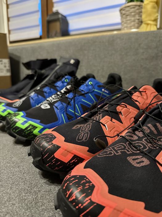 Buty trailowe do biegania zimowe Salomon 46 2/3 SpikeCross WinterCross