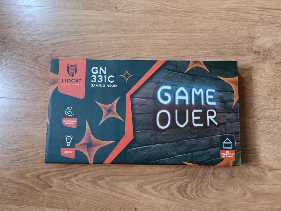 Nowy Neon  LIOCAT GN 333C -  GAME OVER