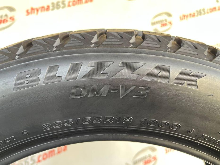 235/55 r18 bridgestone blizzak dm-v3 8mm