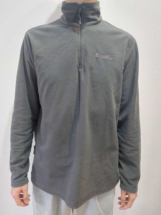 Mountain Warehouse polararowa bluza męska lekka trekkingowa szara L