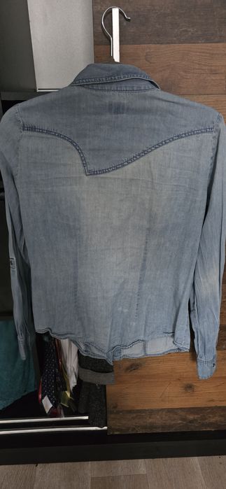 Koszula jeansowa niebieska 34