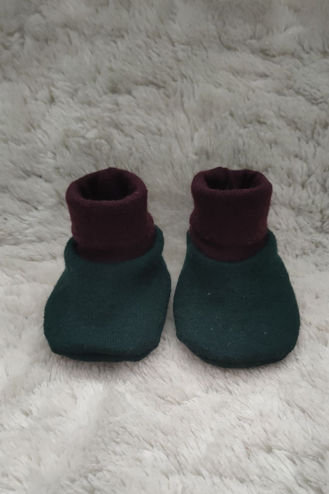 Kapcie niechodki merino 16 10 cm Laannaland