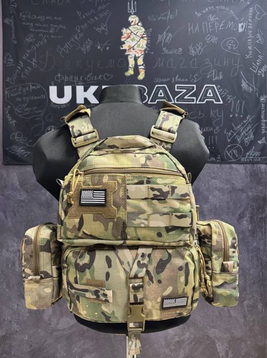 Оригінальна плитоноска Yakeda K7 мультикам, плитоноска, бронижелет