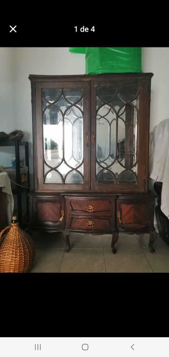 Cristaleira Queen Anne