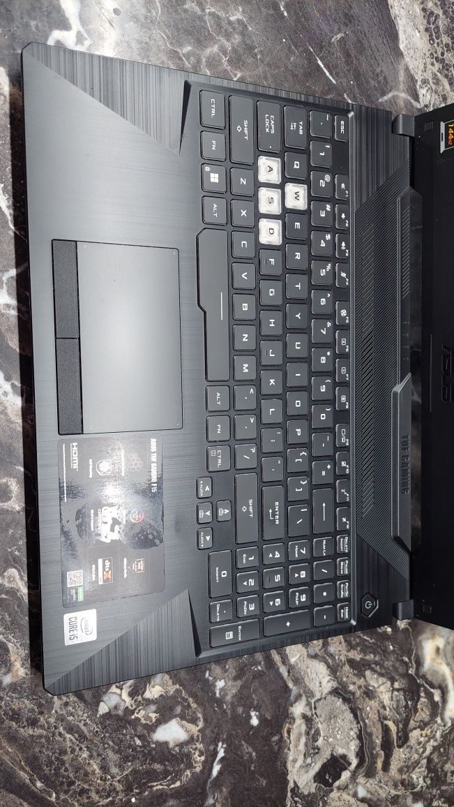 Asus/i5-10gen/Gtx1650/Ssd/ноутбук ігровий Asus Tuf F15 під ремонт