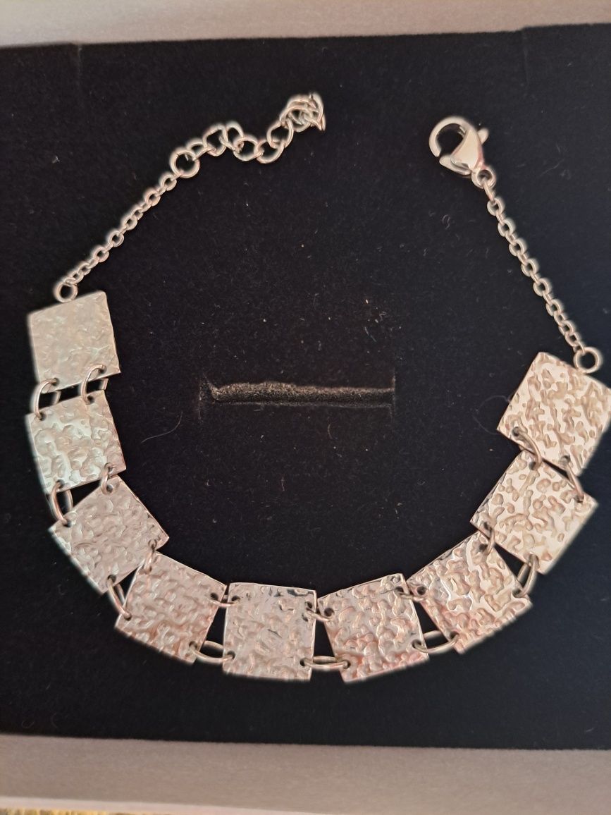 Pulseira em aço da stone by stone